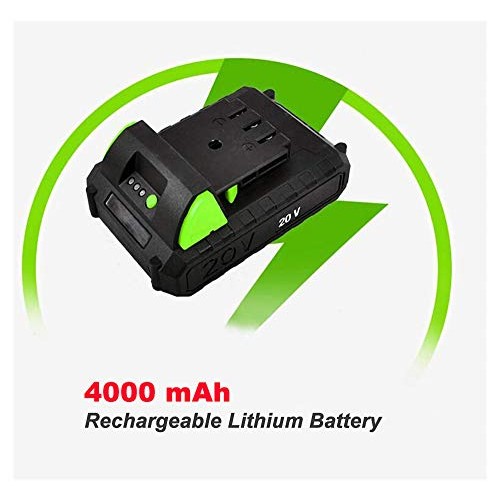 Garden Tiller, Electric Cordless Hand Tiller Cultivator with 4000m...