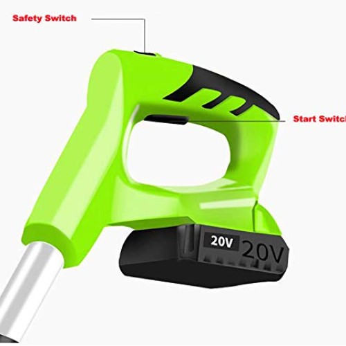 Garden Tiller, Electric Cordless Hand Tiller Cultivator with 4000m...