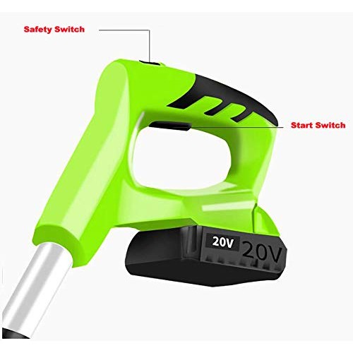 Garden Tiller, Electric Cordless Hand Tiller Cultivator with 4000m...