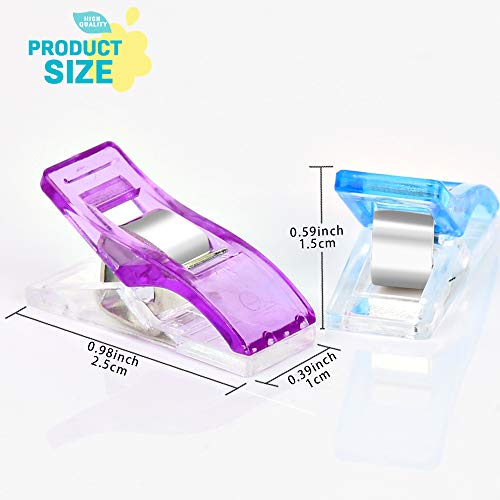 Bestsupplier 100 Pcs Sewing Clips for Quilting Crafting Assorted ...