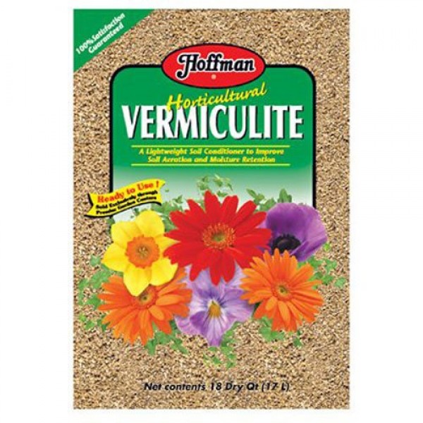 Hoffman 16004 Soils and Ammendments Horticultural Vermiculite, 18 ...