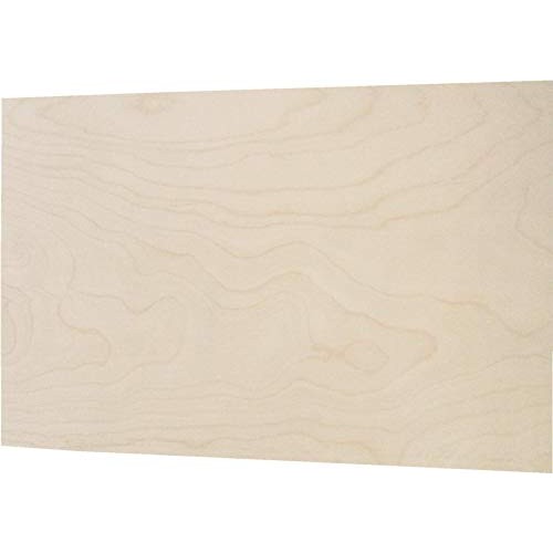3 mm 1/8x 12x 18 Premium Russian Birch Plywood B/BB Grade 6 Fla...