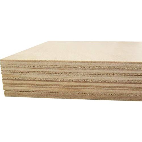 3 mm 1/8x 12x 18 Premium Russian Birch Plywood B/BB Grade 6 Fla...