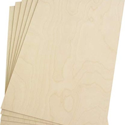 3 mm 1/8x 12x 18 Premium Russian Birch Plywood B/BB Grade 6 Fla...