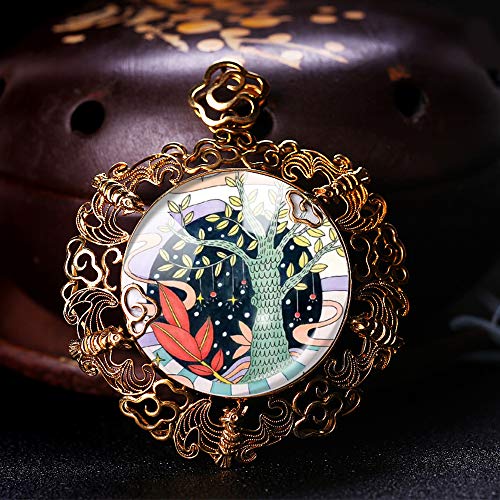 HOKPA 80PCS Transparent Glass Cabochon, 25mm Clear Glass Dome Tile...