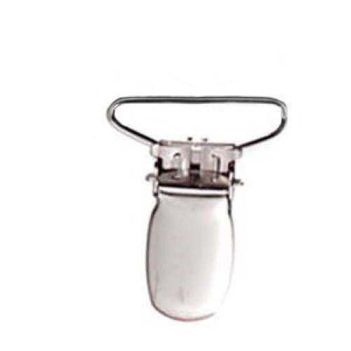 Hold’Em 1” Polished Nickel Plated Clips with SECURE PRONG TO ENSUR...
