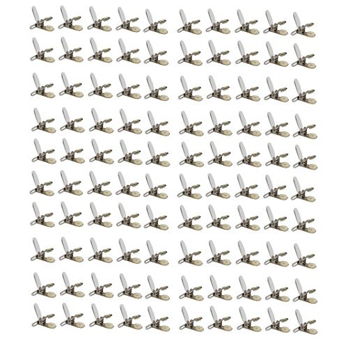 Hold’Em 1” Polished Nickel Plated Clips with SECURE PRONG TO ENSUR...