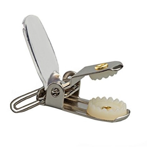 Hold’Em 1” Polished Nickel Plated Clips with SECURE PRONG TO ENSUR...