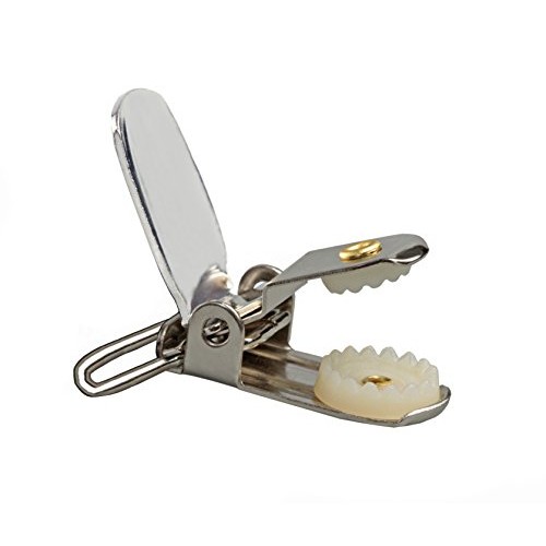 Hold’Em 1” Polished Nickel Plated Clips with SECURE PRONG TO ENSUR...