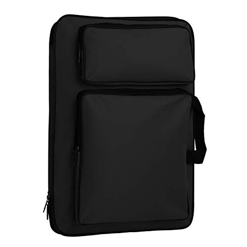 A3 Waterproof Artist Portfolio Backpack Canvas Bag Art Carrying Sh...