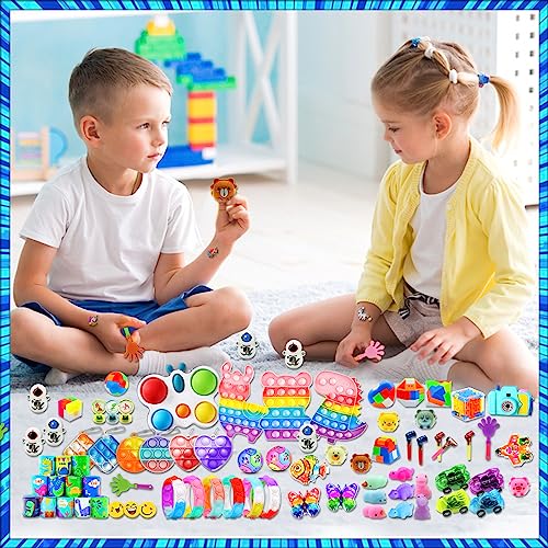 206 PCS Party Favors for Kids 3-5 4-8-12, Goodie Bags Stuffers Bul...