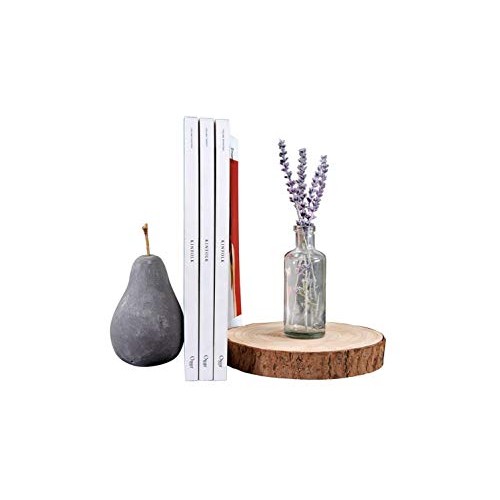 Natural Rustic Wood Slice 2 Pack – Round Wood Discs 7–9 Inches Dia...