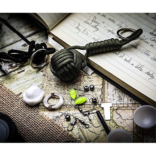 Paracord Keychain Lanyard Tactical Bushcraft Survival Gear #1 Best...