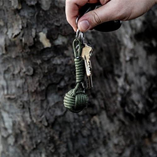 Paracord Keychain Lanyard Tactical Bushcraft Survival Gear #1 Best...