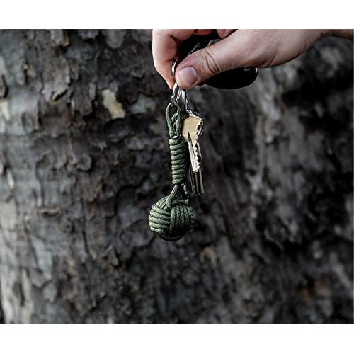 Paracord Keychain Lanyard Tactical Bushcraft Survival Gear #1 Best...