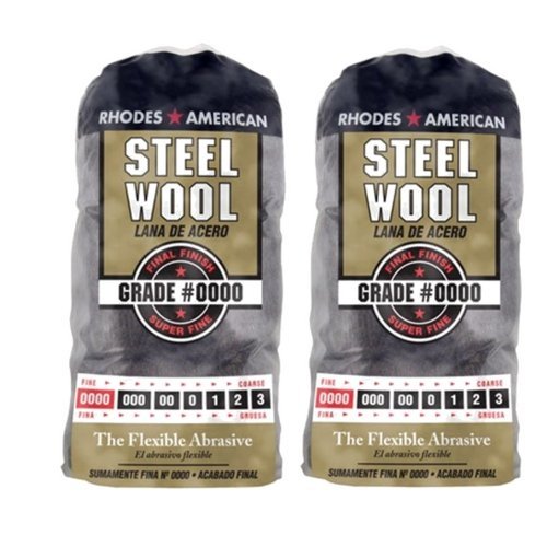Homax Products #0000 Super Fine Finish Steel Wool Pad 12 Per Packa...