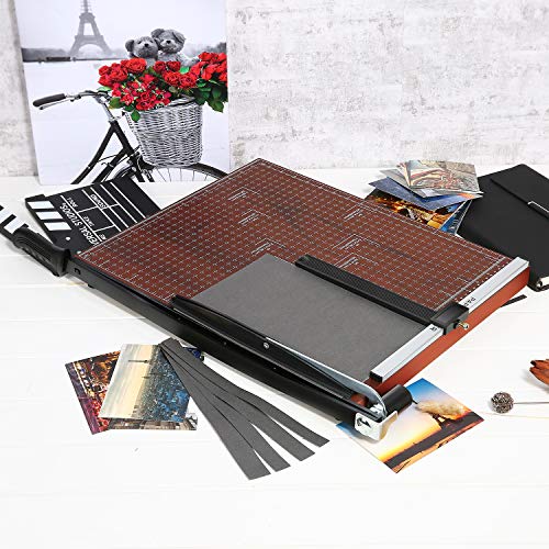 Paper Trimmer, A3 Guillotine Paper Cutter Blade Gridded Photo Guil...