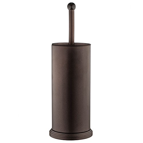 Home-it Toilet Brush Set Bronze Toilet Brush for Tall Toilet Bowl ...