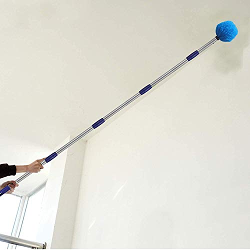 HOME RIGHT 6FT Cobweb Duster with Extension Pole -72 inches Long P...