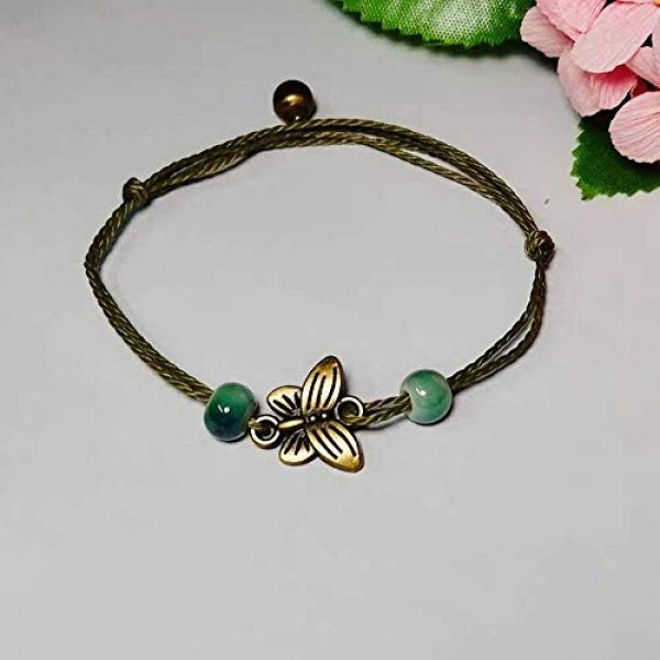 Inspirelle 1mm 28-Color Waxed Polyester Twine Cord Macrame Bracele...