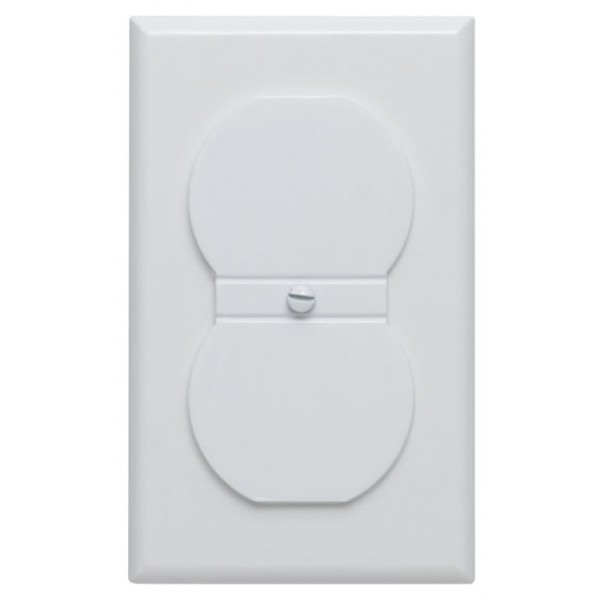 Airtite Wall Plate Outlet - Wh - Pack of 6