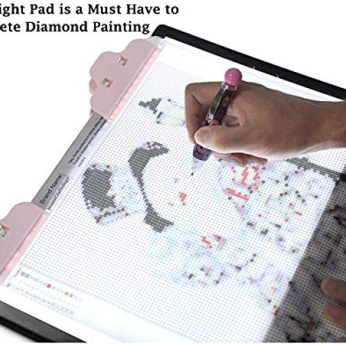 HomeCraftology A4 Diamond Painting Light Pad, 2nd-Generation Ultra...