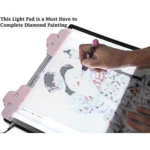 HomeCraftology A4 Diamond Painting Light Pad, 2nd-Generation Ultra...