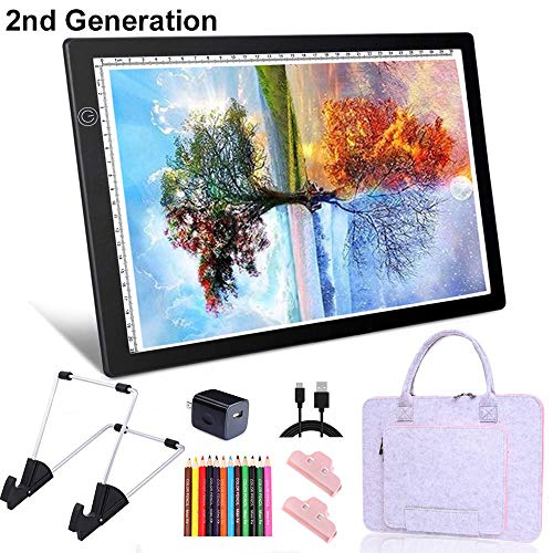 HomeCraftology A4 Diamond Painting Light Pad, 2nd-Generation Ultra...
