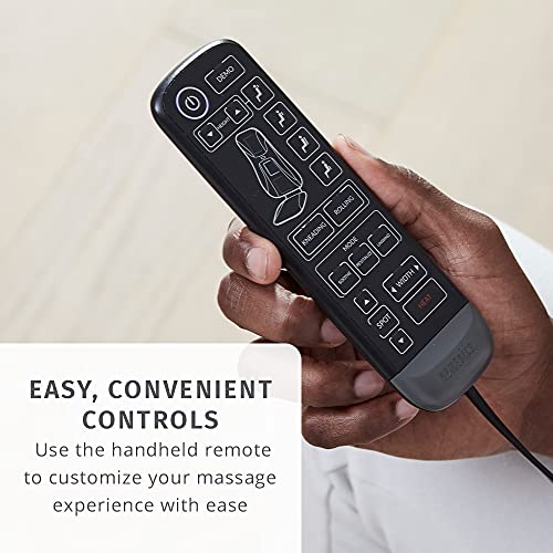 Homedics Back Massager with Heat, Shiatsu Elite II Heated Neck and...