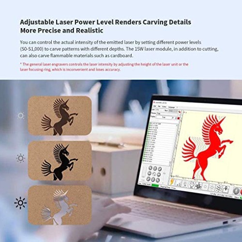 HOMEKIT Ortur Laser Master Laser Engraver 15W Portable Laser Engra...
