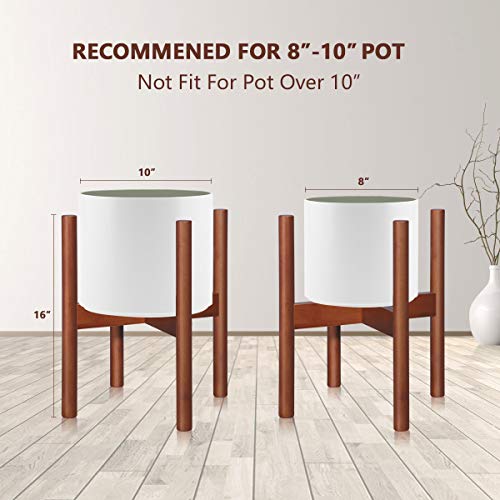 Homemaxs Plant Stands Indoor, Mid Century Plant Holder Indoor Disp...