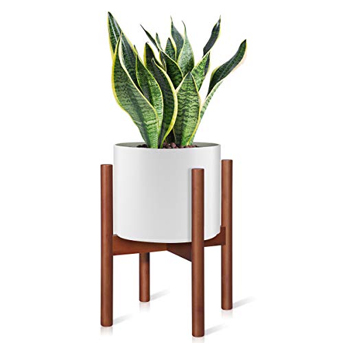 Homemaxs Plant Stands Indoor, Mid Century Plant Holder Indoor Disp...