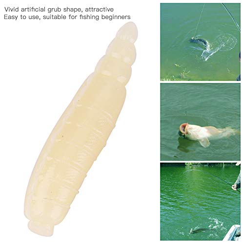 Homeriy 200pcs Fresh Water Fishing Bait Fishing Worms Artificial M...