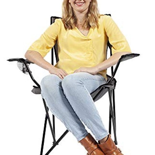 Homewell Portable Folding Chair for Outdoor, Beach and Camping Gr...