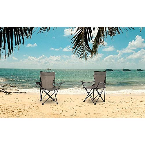 Homewell Portable Folding Chair for Outdoor, Beach and Camping Gr...