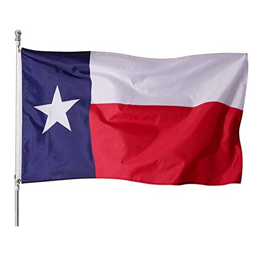 Homissor Durable Texas State Flag 3x5 Outdoor with Pole Sleeve - H...