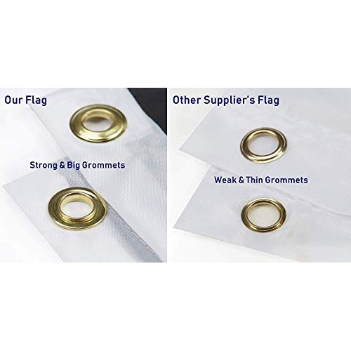 Homissor Durable Texas State Flag 3x5 Outdoor with Pole Sleeve - H...