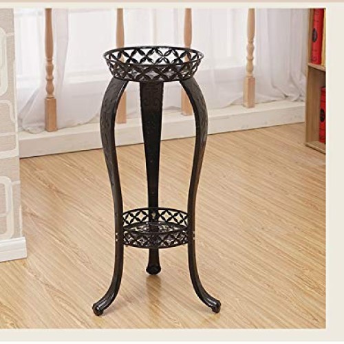 Metal Potted Plant Stand, 32inch Rustproof Decorative Flower Pot R...