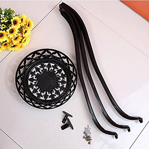 Metal Potted Plant Stand, 32inch Rustproof Decorative Flower Pot R...