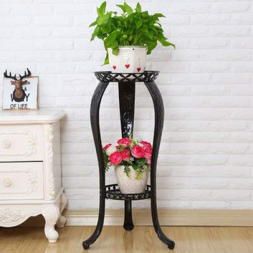 Metal Potted Plant Stand, 32inch Rustproof Decorative Flower Pot R...