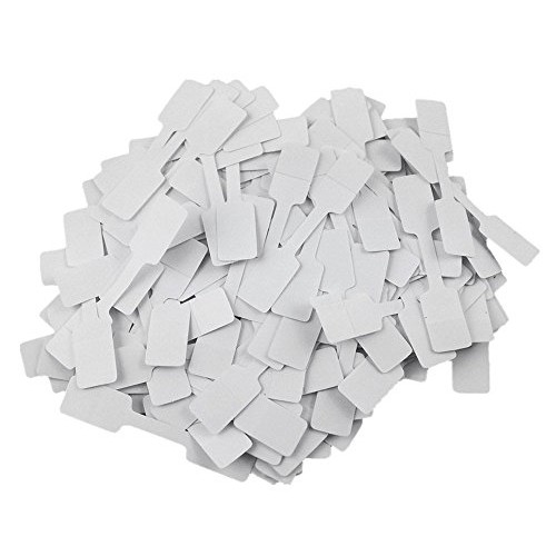 Honbay 200pcs Blank White Paper Price Tag Labels Jewelry Display C...