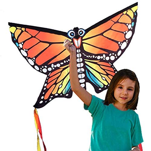 HONBO Kites for Kids, Beautiful Butterfly Kite for Adults, Easy to...