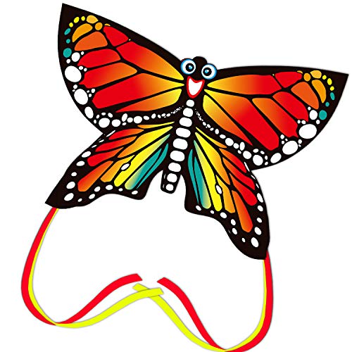 HONBO Kites for Kids, Beautiful Butterfly Kite for Adults, Easy to...