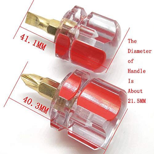 HONEYSEW Flat and Stubby Screwdriver Set Mini Stubby Tools Sewing ...