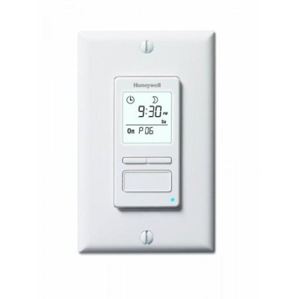 Honeywell Econoswitch RPLS740B 7-Day Solar Time Table Programmable...