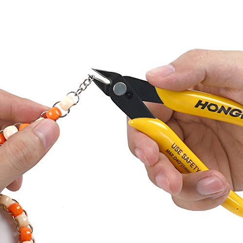 HongWay 5Pack Micro Wire Cutter, Small Side Cutting Clippers with ...