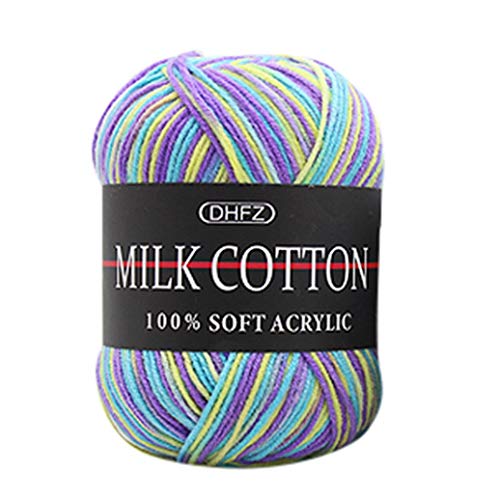 Clearance!!! Hongxin Gradient Milk Cotton Hand-Knitted Cashmere Ya...