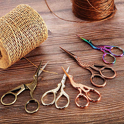5 Pieces Stainless Steel Tip Classic Stork Scissors Crane Design 3...
