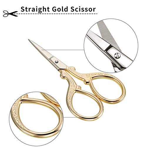 5 Pieces Stainless Steel Tip Classic Stork Scissors Crane Design 3...
