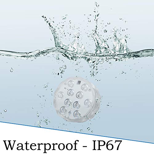 Submersible Led Lights with Remote - 2020 Underwater Led Lights - ...